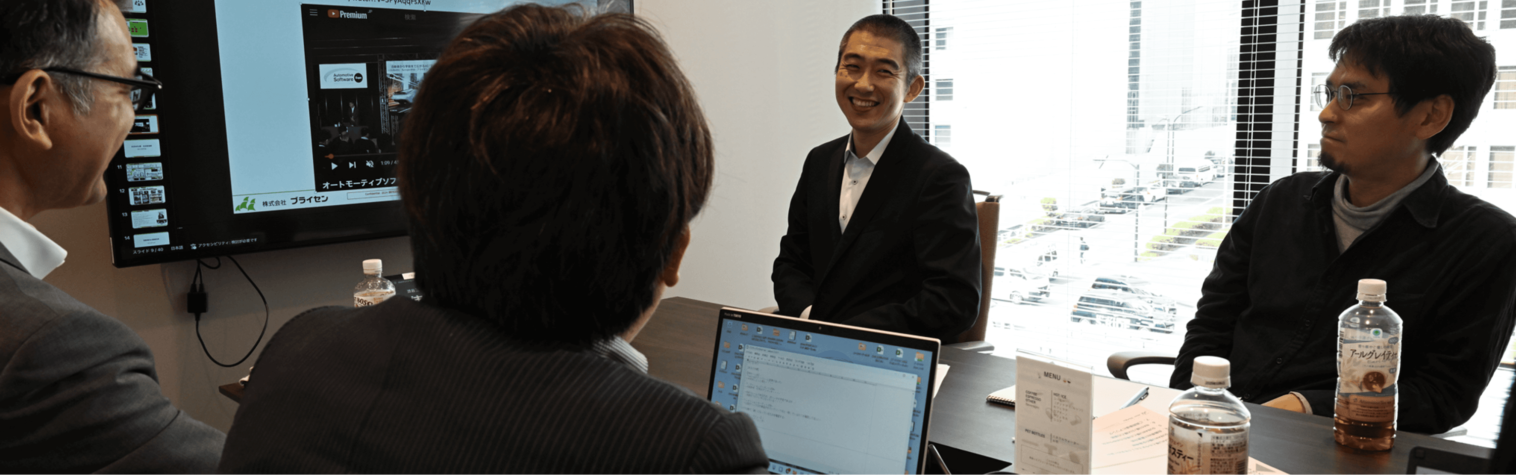 SUBARUアイサイトチームとの打ち合わせ